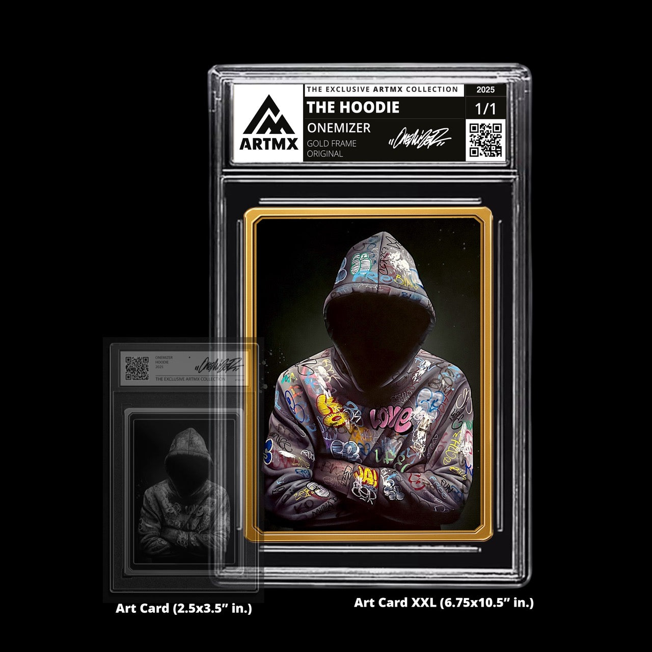 Onemizer's "The Hoodie" Art Card XXL