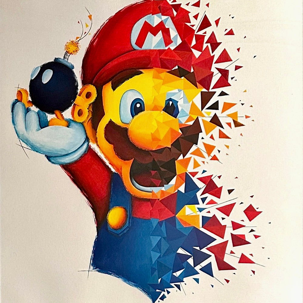 Mario Bob-omb by Sabrina Beretta by Sabrina Beretta - Signature Fine Art