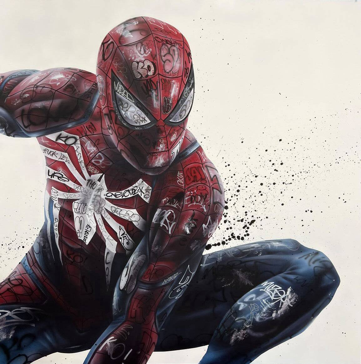 Spider-man by Onemizer - Signature Fine Art