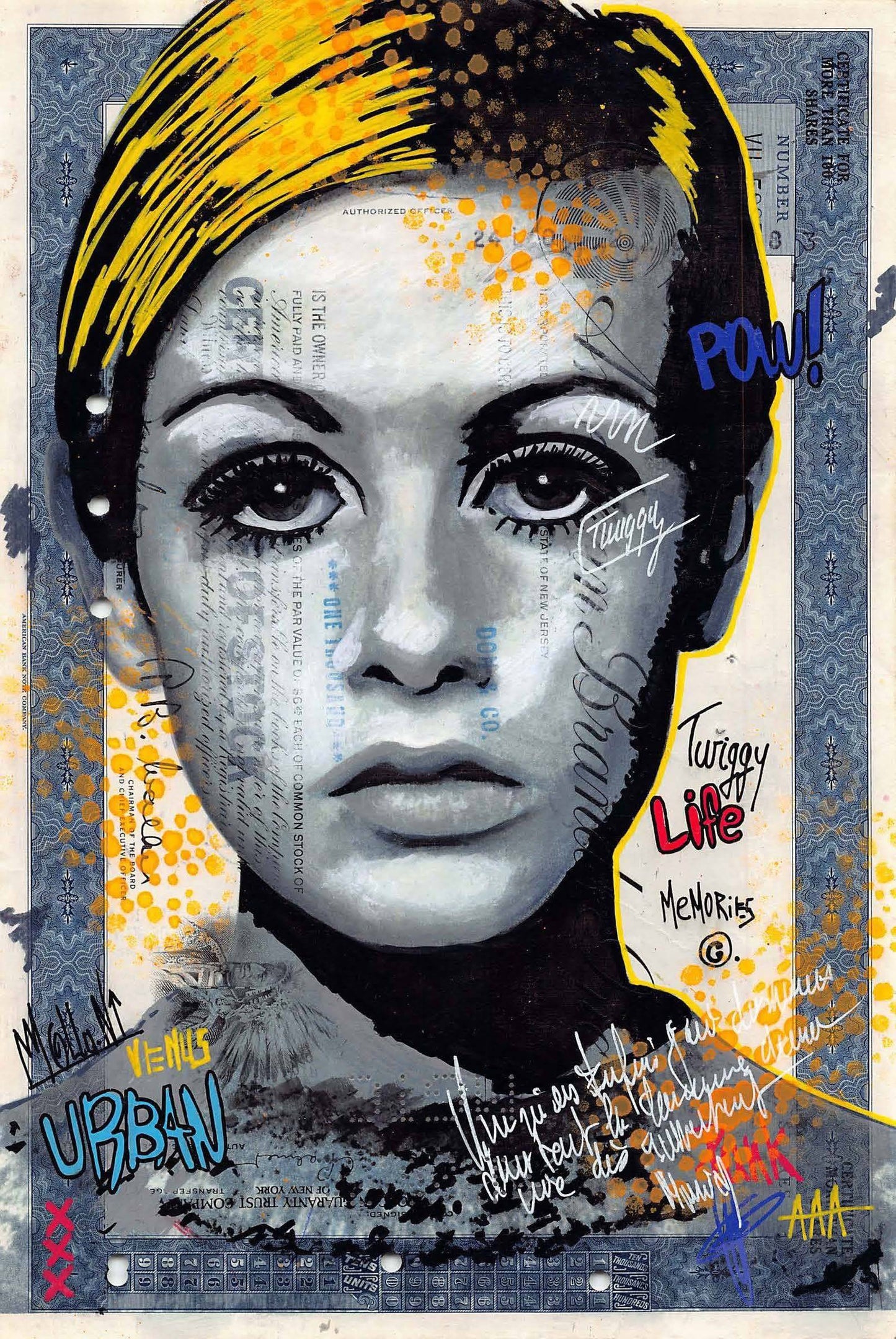 Twiggy by Nathalie Molla - Signature Fine Art